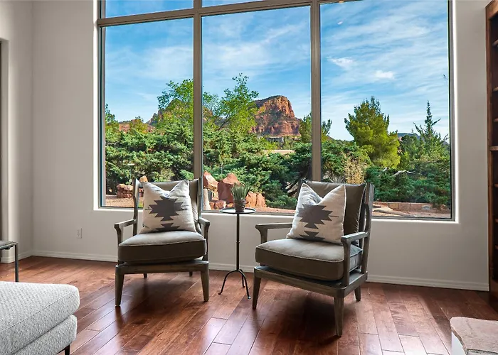 Dom wakacyjny Sanctuary With Unmatched Red Rock Views Private Hot Tub Sedona