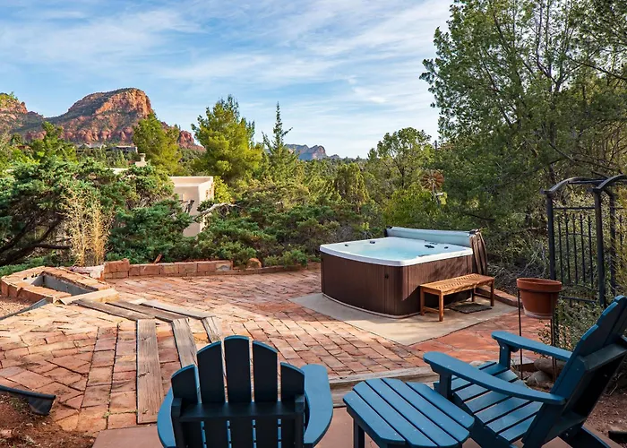 Dom wakacyjny Sanctuary With Unmatched Red Rock Views Private Hot Tub *