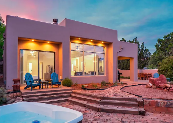 Dom wakacyjny Sanctuary With Unmatched Red Rock Views Private Hot Tub *